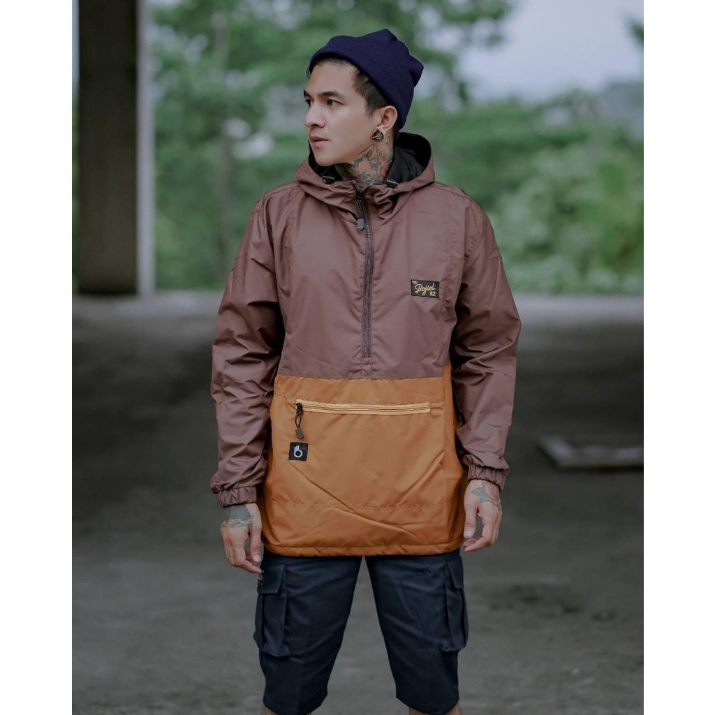 Jaket Cagoule Comby Pria Wanita | Jaket Parasut Keren Unisex | Bisa COD & Gratis Ongkir