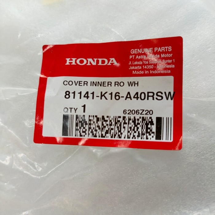 Cover Inner Putih Scoopy eSP K16R ORI AHM 81141K16A40RSW berkualitas