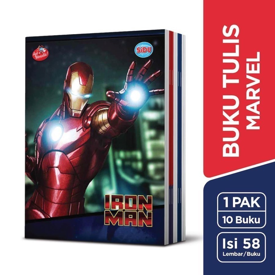 

Buku Tulis SiDu 58 Lembar Desain Menarik