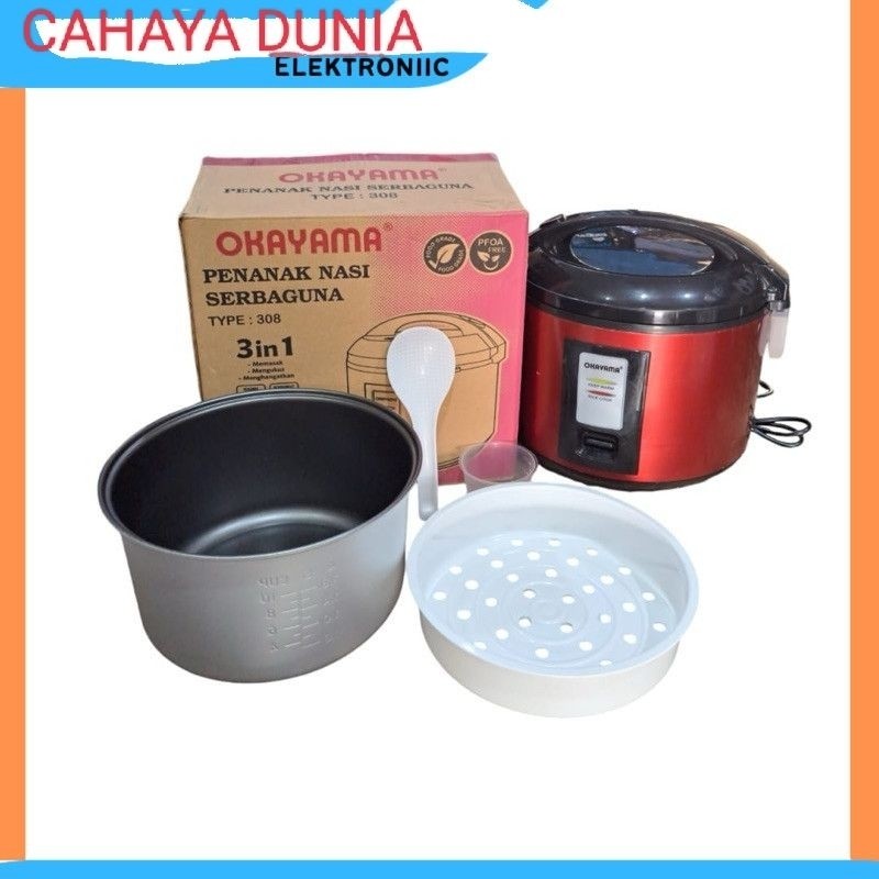 OKAYAMA Rice Cooker 1,8L