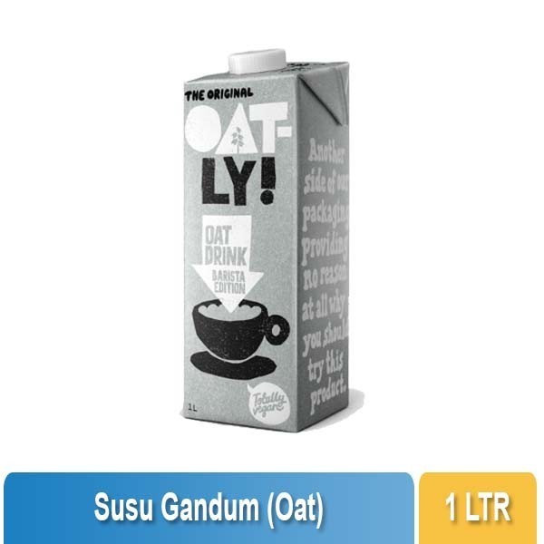 

Oatside Chocolate/ Hazelnut/ Barista Blend Oat Milk 1L - Susu Oatly - BARISTA BLEND