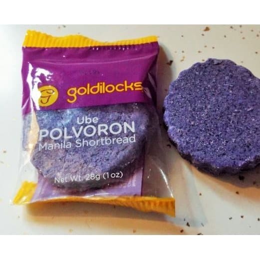 

Goldilocks Polvoron rasa Ube isi 24pcs berat 300g
