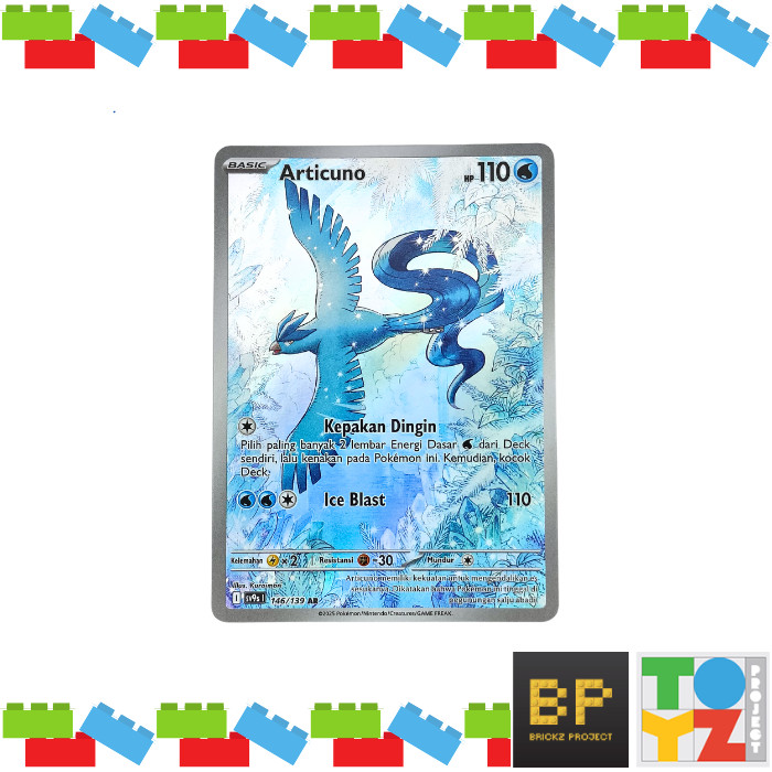 Articuno AR 146/139 Ikatan Takdir SV9S - Pokemon TCG Indonesia