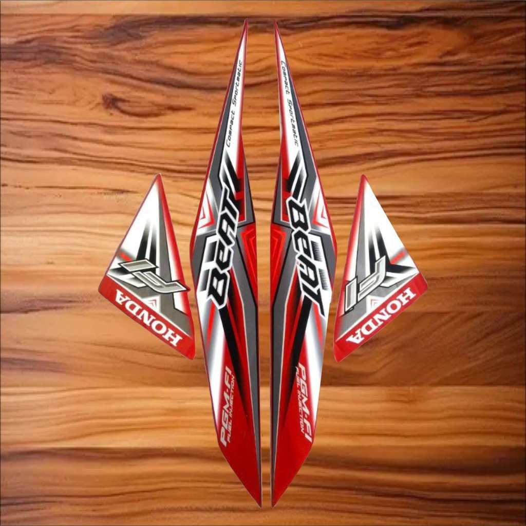 Stiker Striping Motor BEAT F1 2015 Lis Les Body Motor BEAT F1 2015 Standar