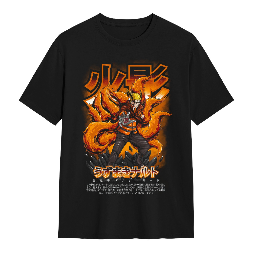 Vizar T-shirt Kaos Naruto NARUTO3