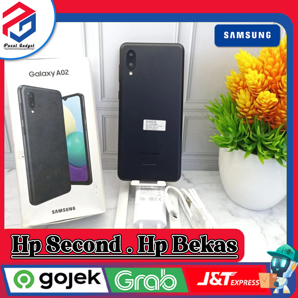 Samsung A02 Ram 3 Rom 32GB Second Pusat Gadget