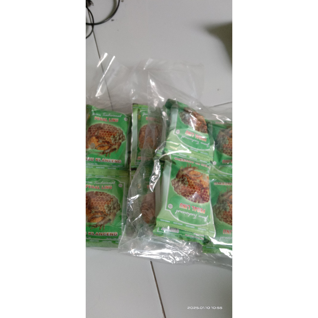 

Jamu madu klanceng 1 pack isi 12 sachet