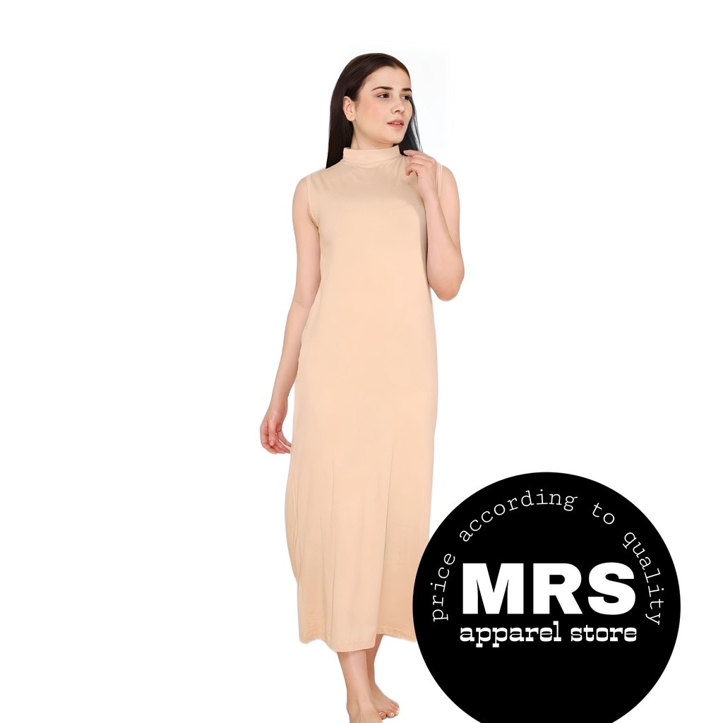 Manset Gamis Inner Lekbong Kutung Tanpa Lengan Polos QN01