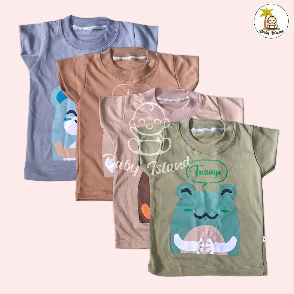 KAOS OBLONG BAJU HARIAN ANAK LAKI PEREMPUAN / OBLONG GULON SETALI / ATASAN ANAK / PAKAIAN ANAK BAYI 
