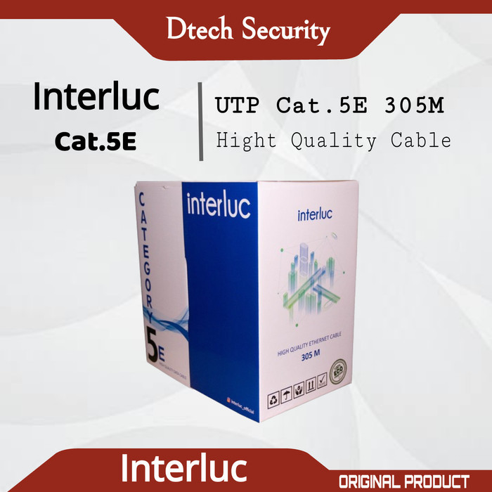 KABEL LAN UTP CAT5E / CAT5 EDGE 305 M SELEVEL VASCOLINK / SPEKTRA