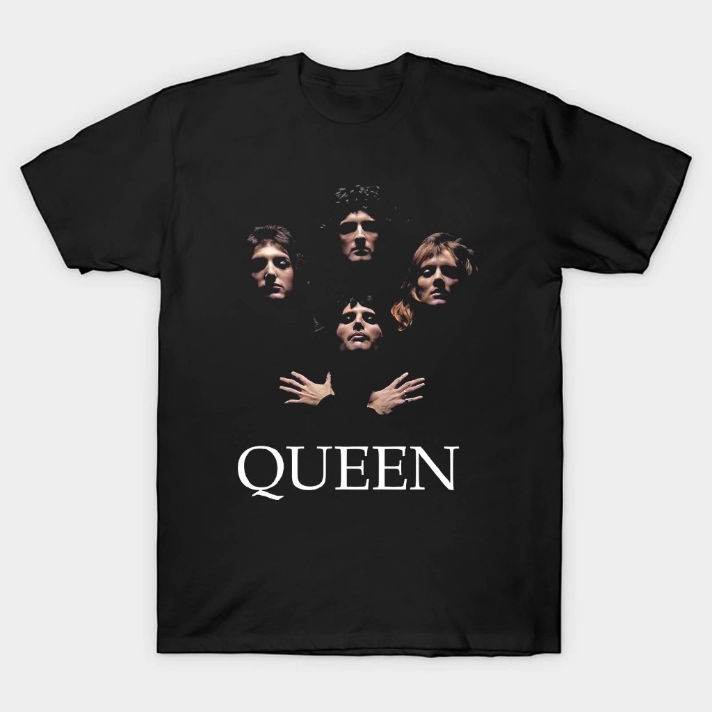 Kaos T shirt musik band queen bohemian rhapsody