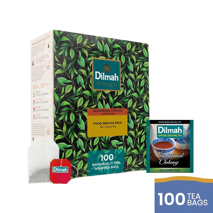 

Dilmah Foil Envelope Traditional Oolong 100s - Teh Celup