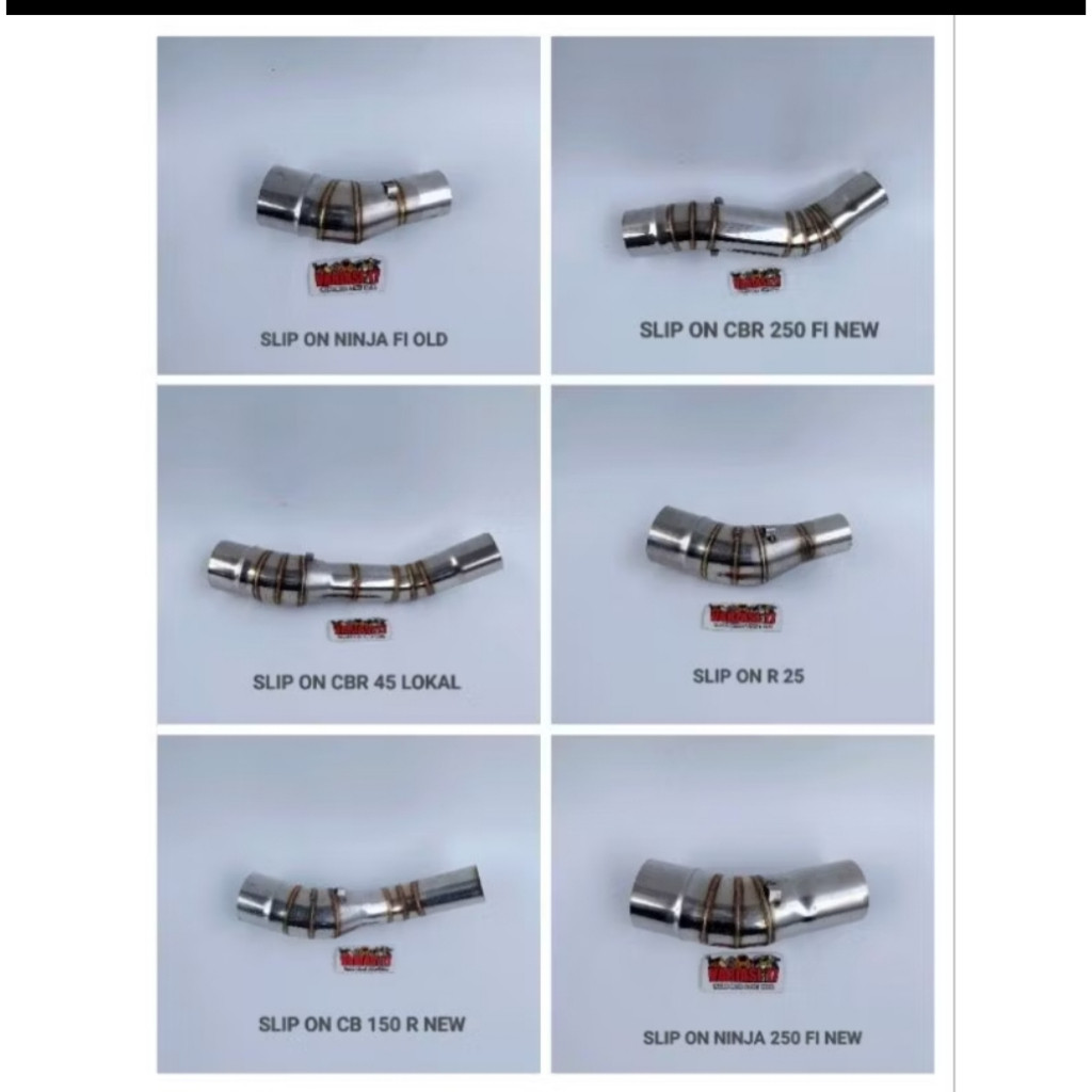 slipon knalpot racing Ninja 250fi Cbr 150  Z250 RR mono CB 150 X CBR 250 CBU THAILAND R 25 pasang ke