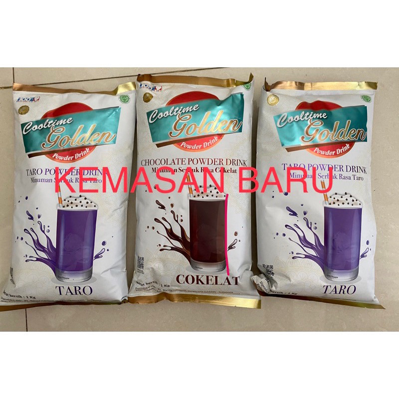 

New Bubuk Minuman/Serbuk Minuman/Powder Drink cooltime Thai tea green tea cokelat cappucinoPremium