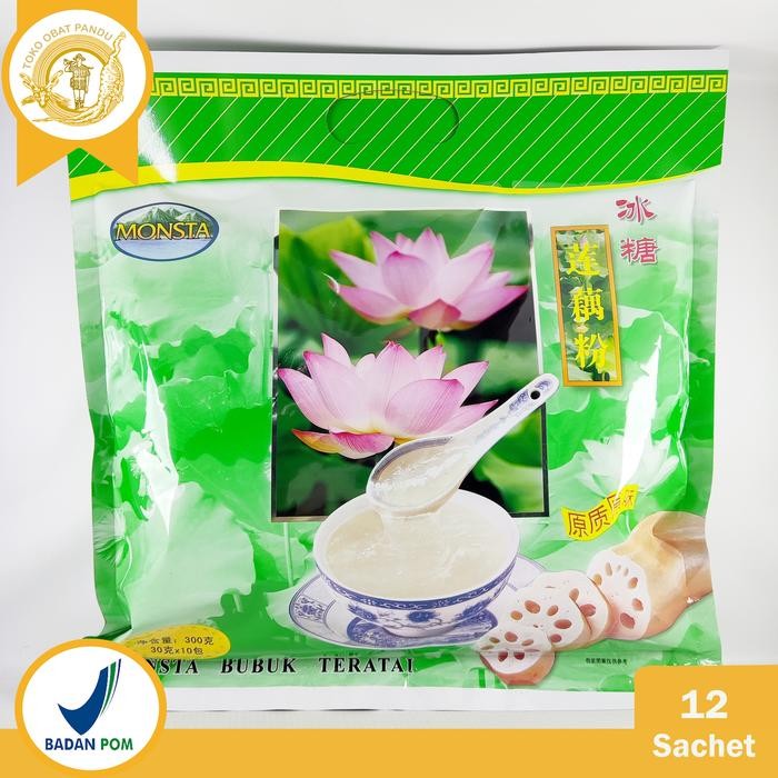 

MONSTA BUBUK TERATAI / MONSTA MINUMAN SERBUK PATI AKAR TERATAI