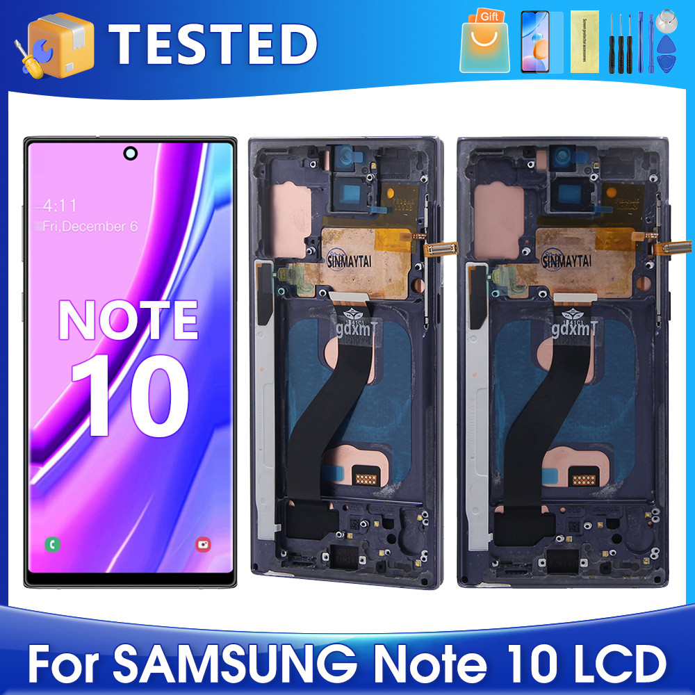 Note 10 For Samsung Tested For Note10 N970F N970U N970W N970N LCD Display Touch Screen Digitizer Ass
