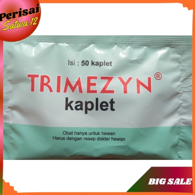 TRIMEZYN  50 KAPLET OBAT AYAM SAKIT
