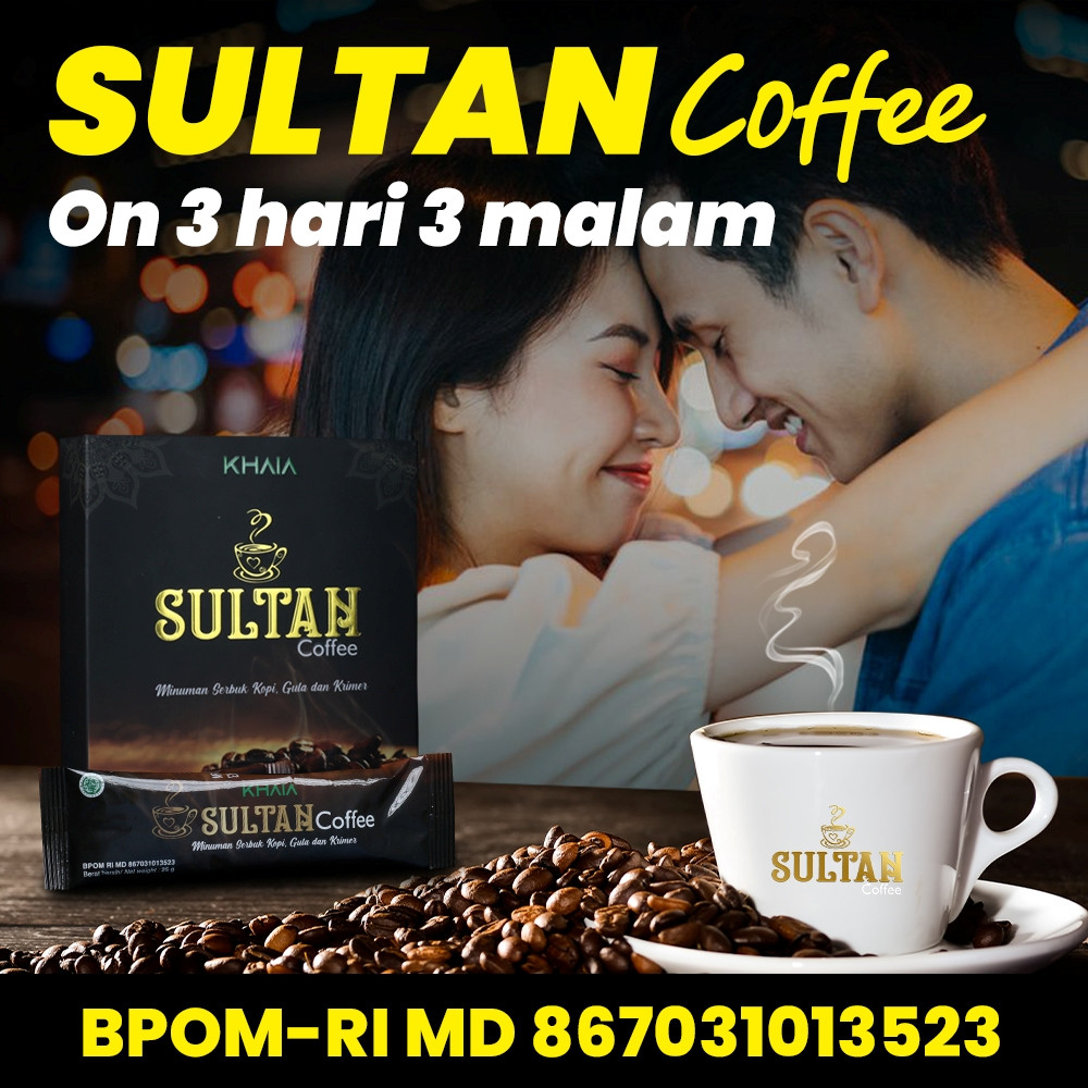 

(Privasi Aman) Kopi Sultan Favorit Pria Stamina Pria Tahan Lama Herbal Vitalitas Pria Asli