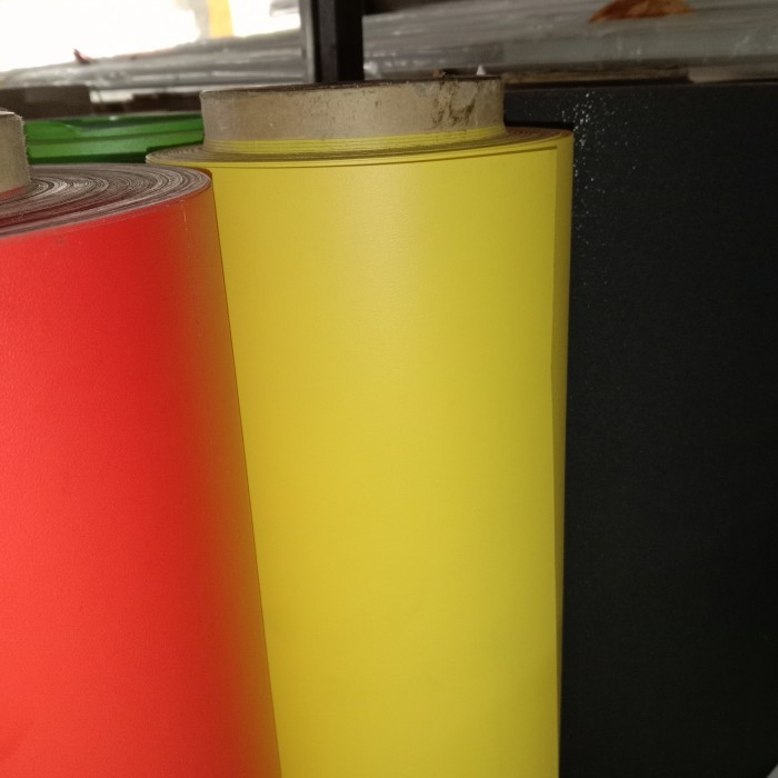 PVC Sheet Taco Sheet Bermacam warna - Putih Doff