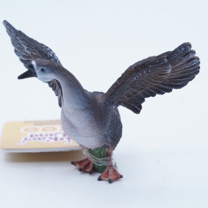 KORI Gander Angsa Jantan Soang Mainan Figure Binatang Miniature Hewan Animal Figurine Pajangan Actio