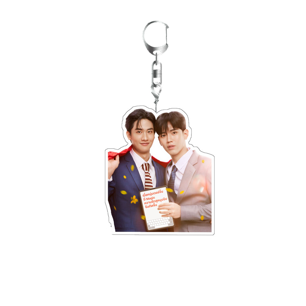 TayNew backpack keychain Magic Cherry pendant gift