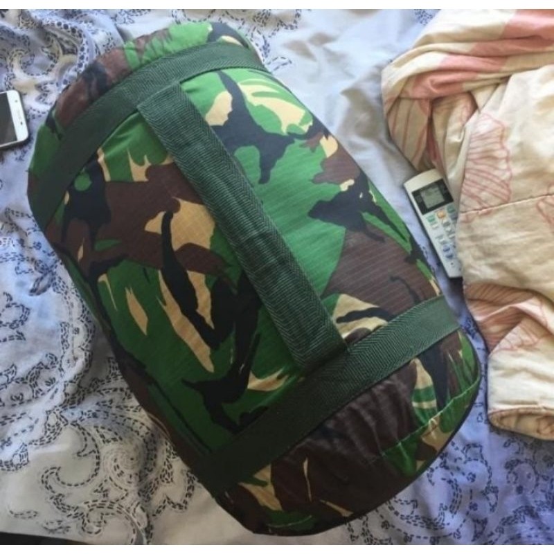Sleeping bag Loreng asli jatah TNI - SLEEPING BAG LORENG JATAH