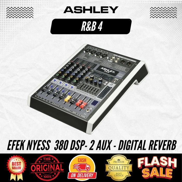 Mixer 4 Channel Ashley R&B 4