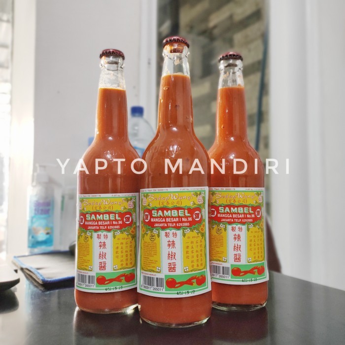 

✨TERLARIS -Saos Sambal FT Sedap Wangi Mangga Besar 600ml - Wrap Biasa