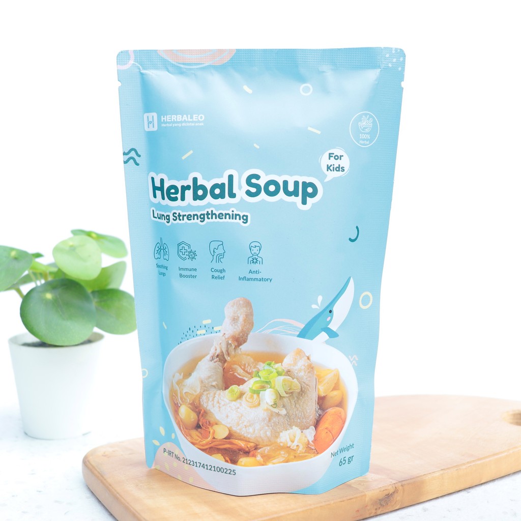 

HERBAL SOUP FOR KIDS LUNG STRENGTHENING - HERBALEO