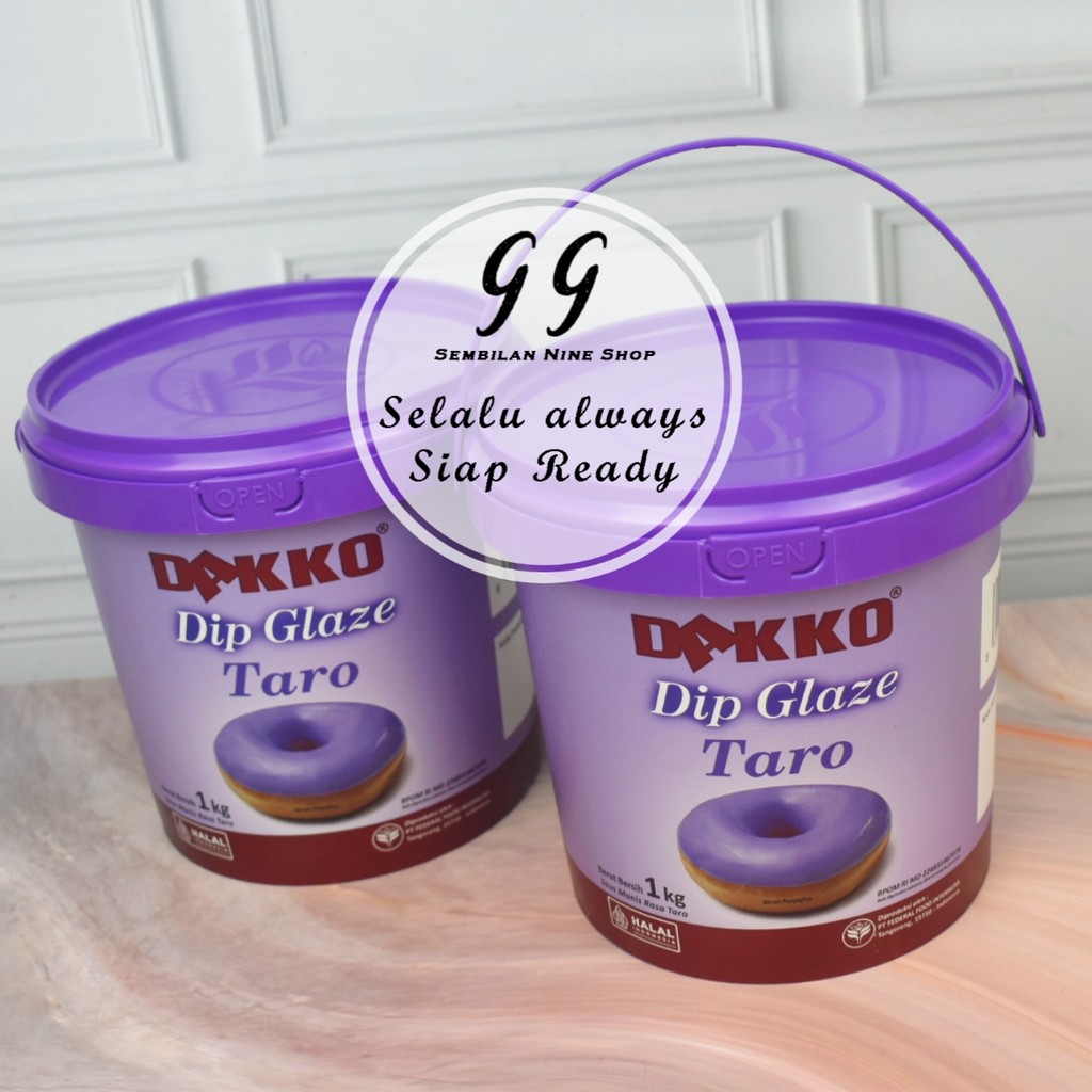 

DAKKO Dip GLAZE TARO 1 Kg GLAZING SAUS