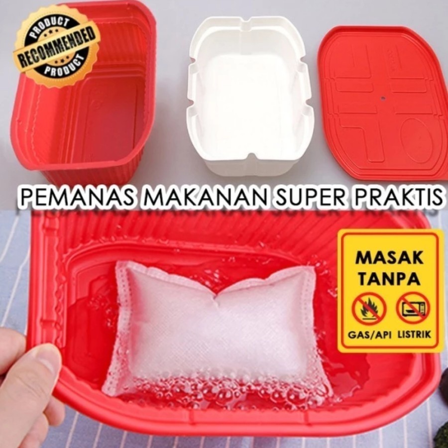 Self heating pack / Alat masak tanpa api / Alat masak hiking camping