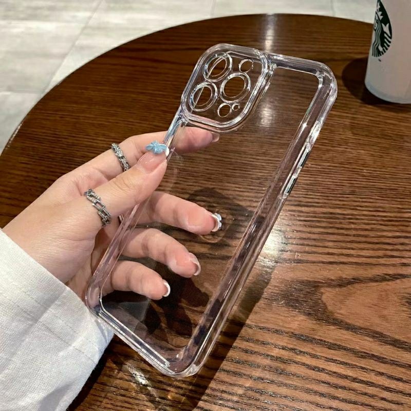 Soft Case Bening Airbag Armour iPhone 6 6s 7 8 7s 8s Plus X Xs Max XR 11 12 13 Mini 14 15 16 Pro Max
