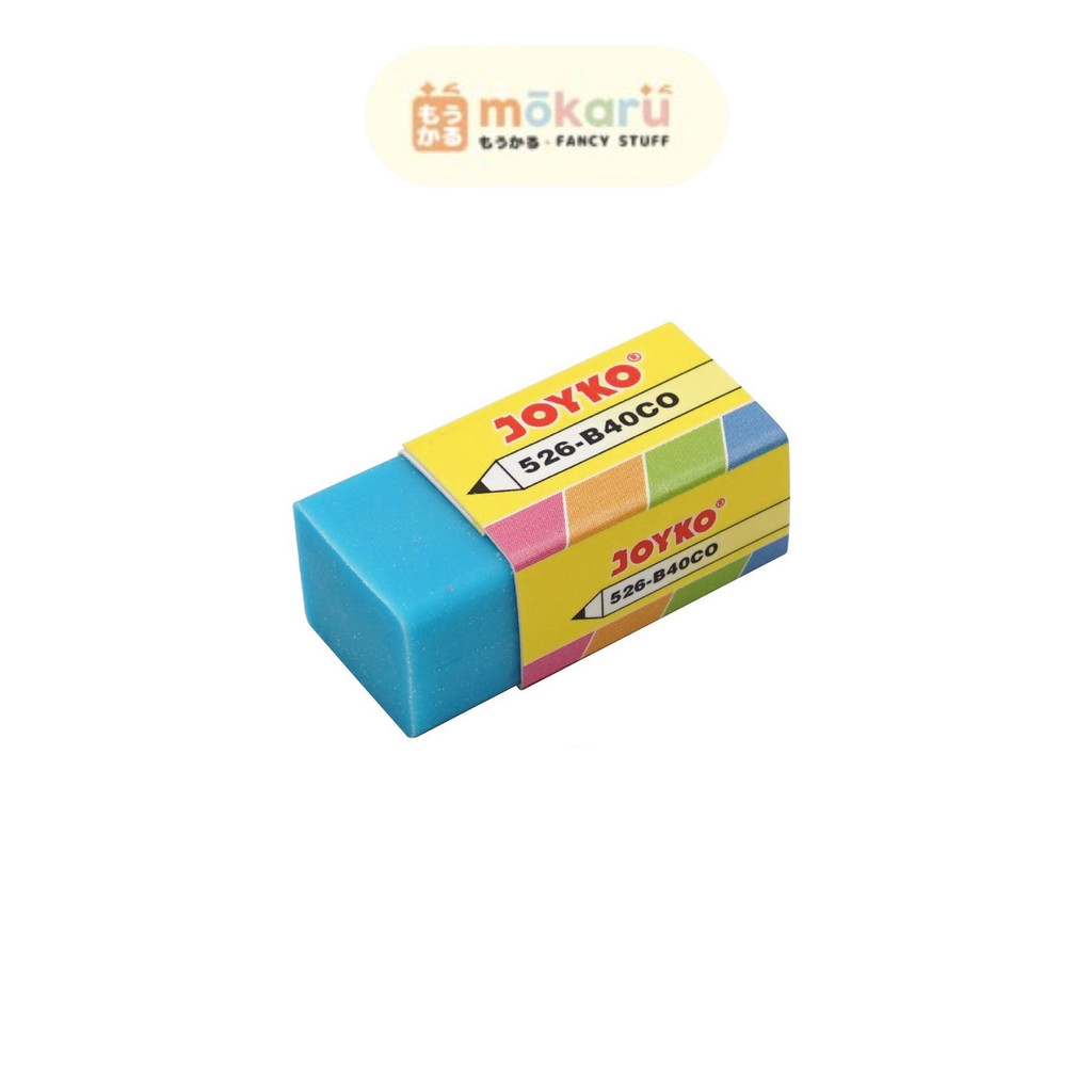 

Joyko Eraser Penghapus 526 B40CO Color / Penghapus Pensil Kecil Warna Warni