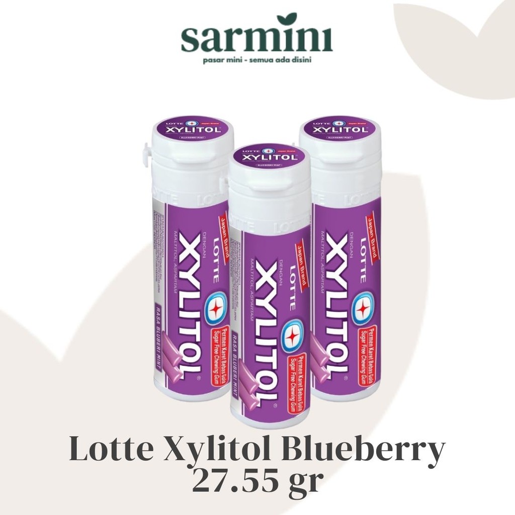 

Pemen Lotte Xylitol Blueberry Mint