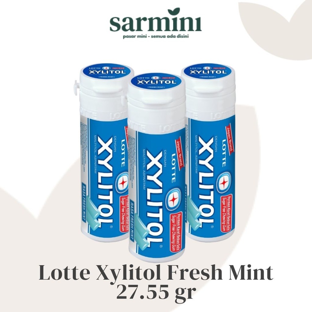 

Permen Lotte Xylitol Fresh Mint 27,55 gr