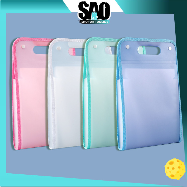 

SAO - S6484 Tas File A4 Anti Air / Map Folder 13 Sekat dengan Handle