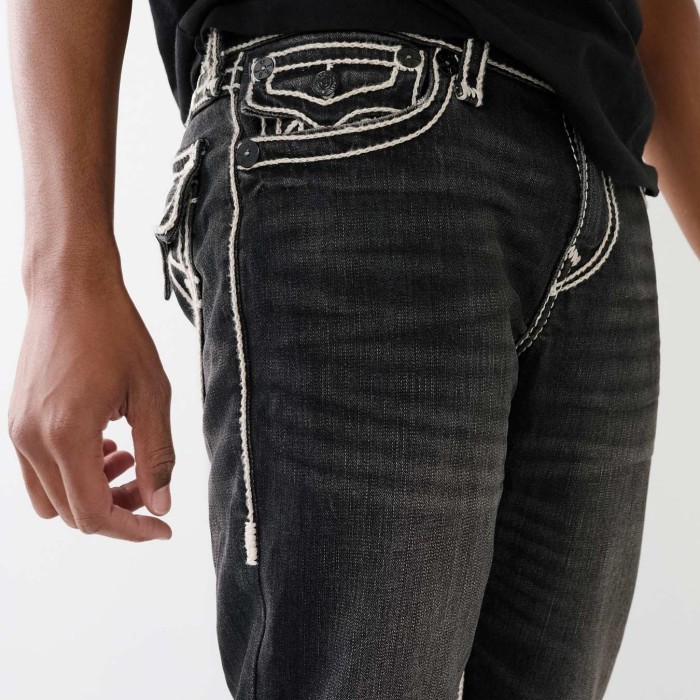 TRUE RELIGION RICKY ROPE STITCH FLAP MEN'S JEANS ORIGINAL - 38