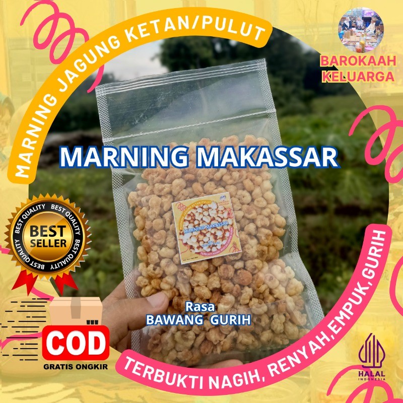 

Marning Premium kiloan Cocok buat Hidangan Tamu khas makassar 100 gr original PALING MURAH dan aseli dari jagung ketan/pulut