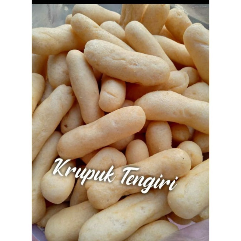 

krupuk tenggiri 250gr lonjong dan bulat| mutiara snack