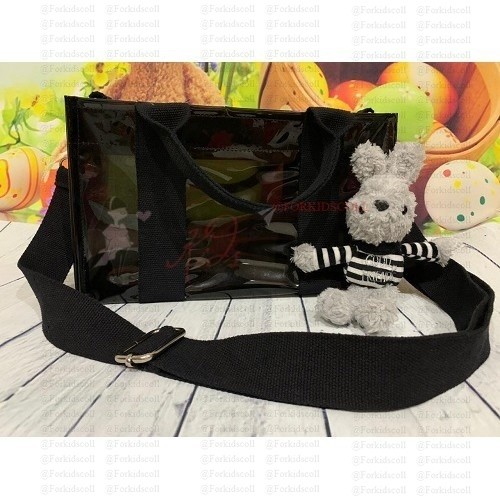 Tas Tote PVC Mika Transparant Fashion
