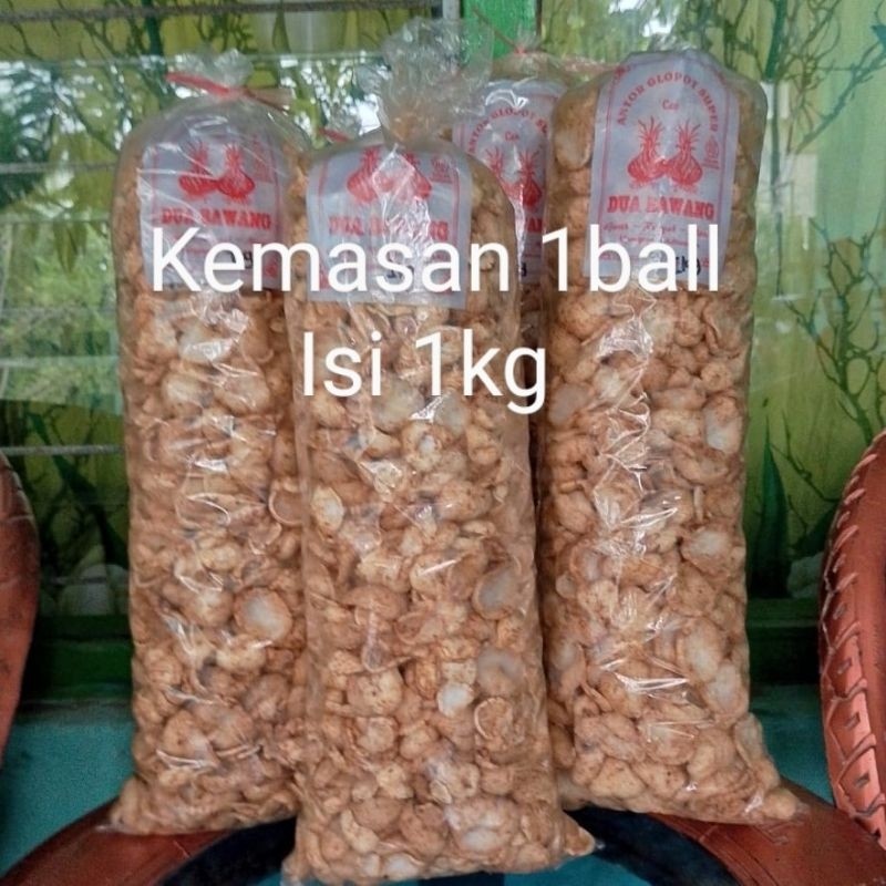 

Kerupuk antor Glopot 1kg khas tegal