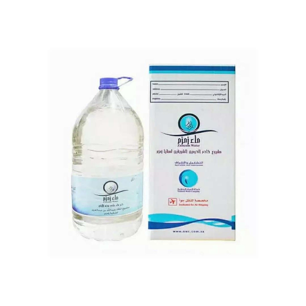 

Air Zamzam - Zam Zam Water 5 liter ASLI