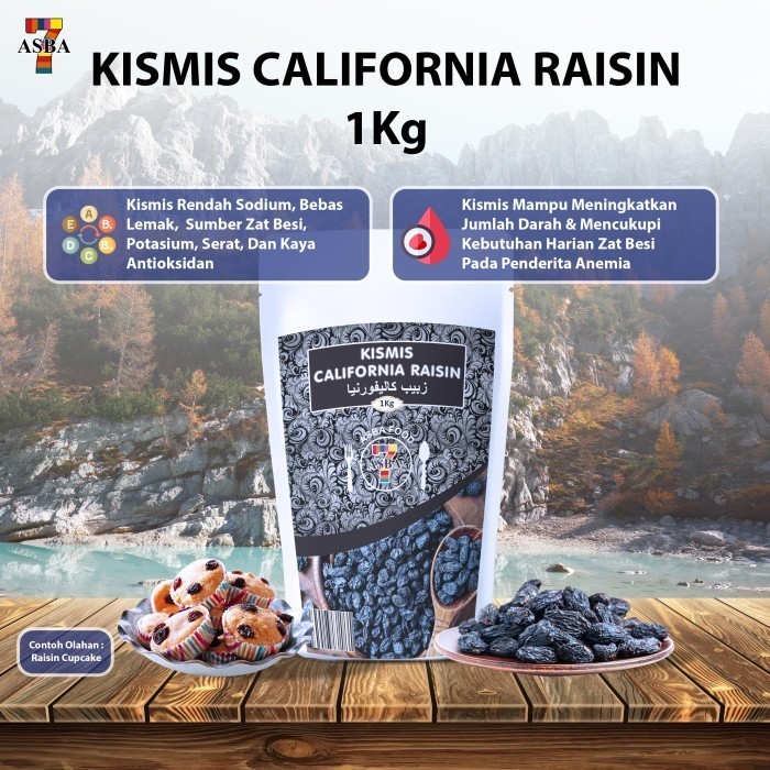 

KISMIS CALIFORNIA HITAM 12.5KG
