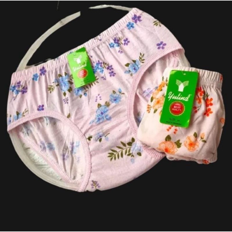 CD WANITA YUTIND MOTIF SABLON/CELANA DALAM WANITA MEREK YUTIND SABLON BAHAN KATUN PREMIUM/CD MEREK Y