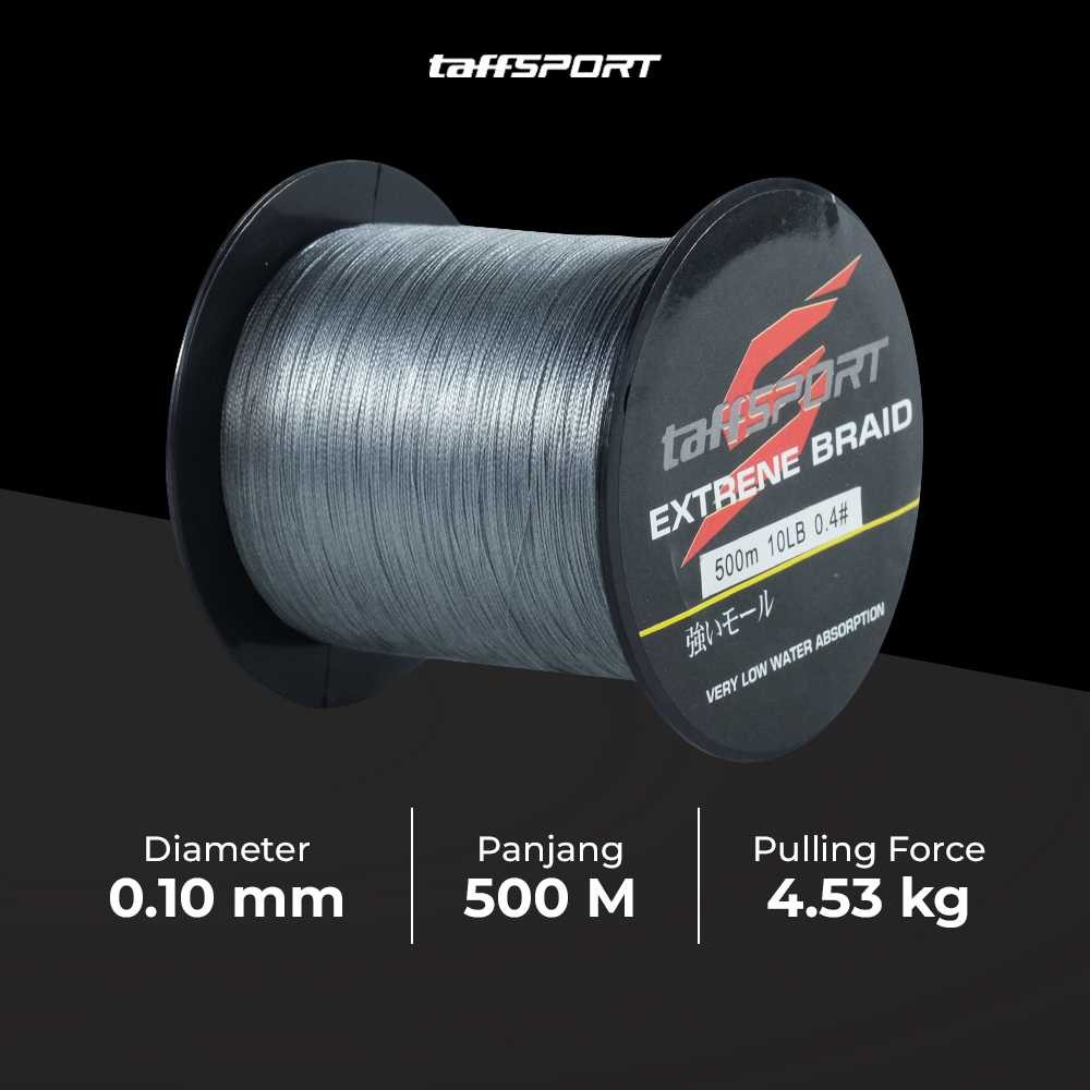 ND4 SPECTRA Senar Benang Tali Pancing PE 4 Extreme Braid 300 500 Meter
