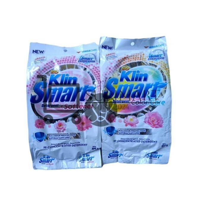 So Klin Smart Detergen Max Clean 800gr Soklin Smart Detergen Bubuk