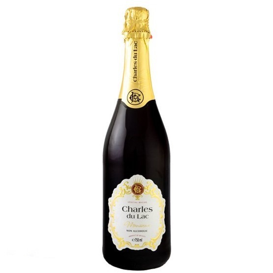 

CHARLES DU LAC Sparkling Drink (No Alcohol) 750 ML - RED GRAPE