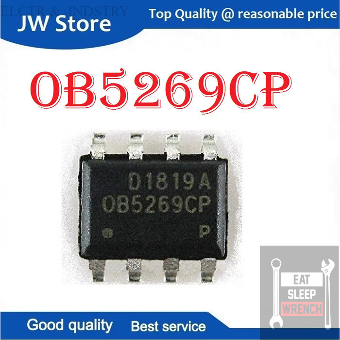 OB5269 OB5269CP PWM Controller SMD IC SOP8 IC  Transistor dan Mosfet