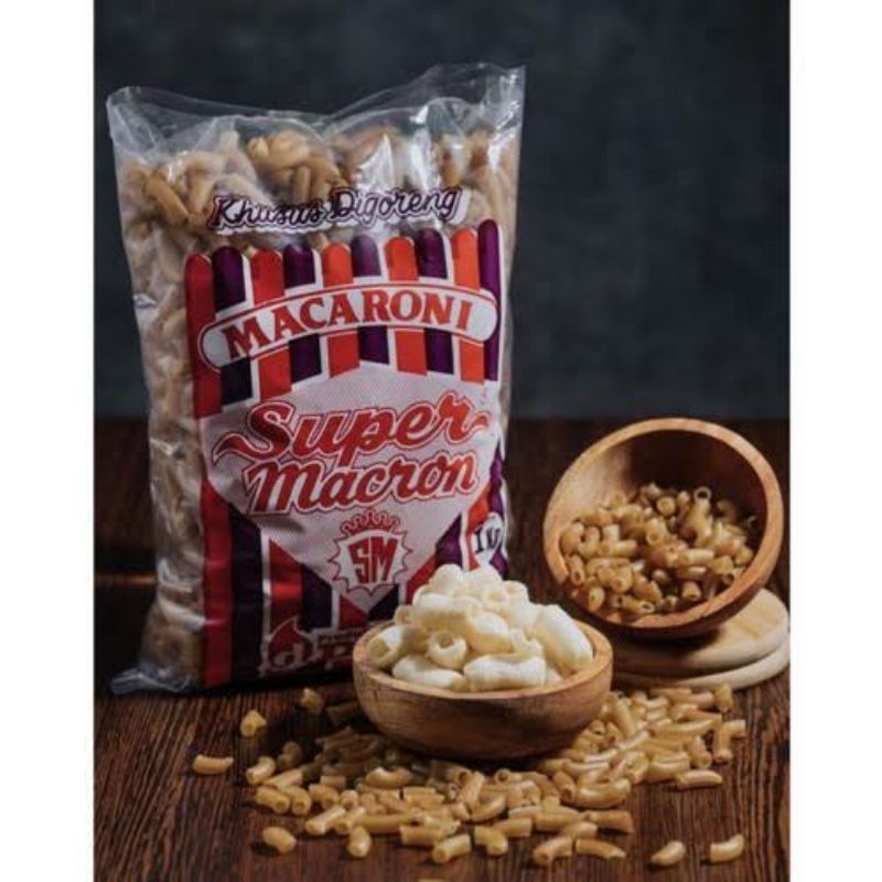 

BNS - MAKARONI SUPER MACRON 1 KG GORENG - AMR