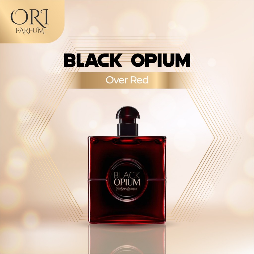 Black Opium Over Red Original Asli